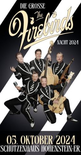 Tickets für FIREBIRDS Konzert 2024 am 05.10.2024 - Karten kaufen